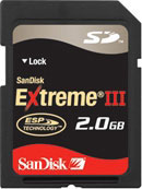 Sandisk Extreme III SD 2Gb (PIX32200117) Sandisk Extreme III SD 2Gb (PIX32200117)